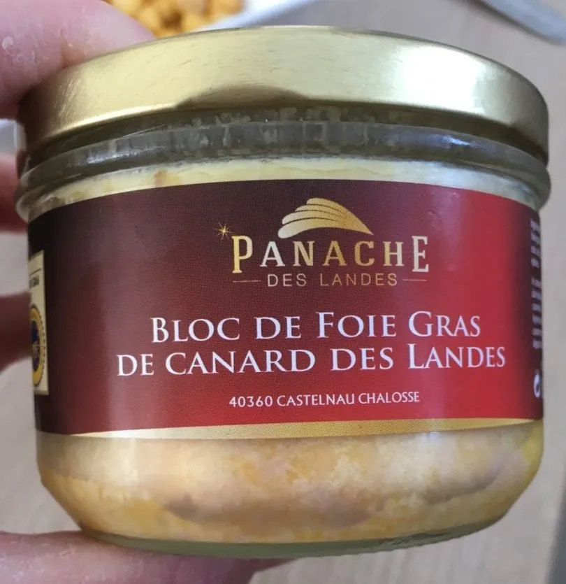 Bloc de foie gras de canard des Landes