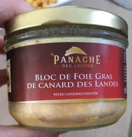 Bloc de foie gras de canard des Landes