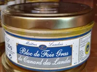 Bloc de Foie Gras de Canard des Landes