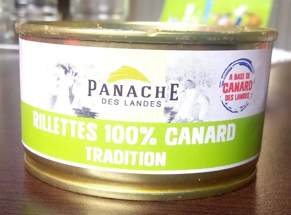 Rillettes 100% canard tradition