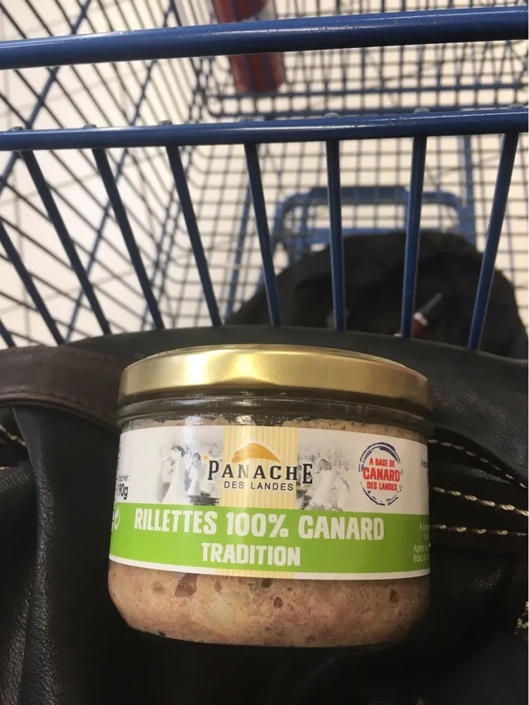 Rillettes pur canard, 190g
