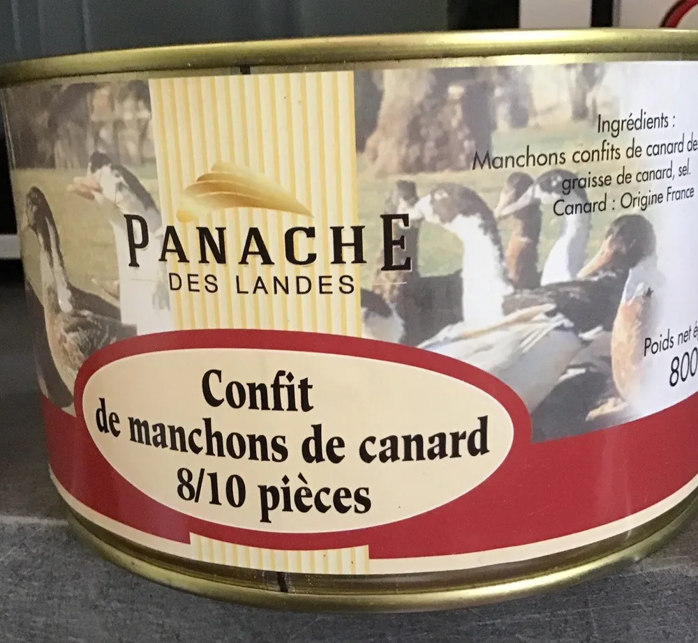 Confit de manchons de canard