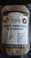 Viande de canard confite spécial parmentier