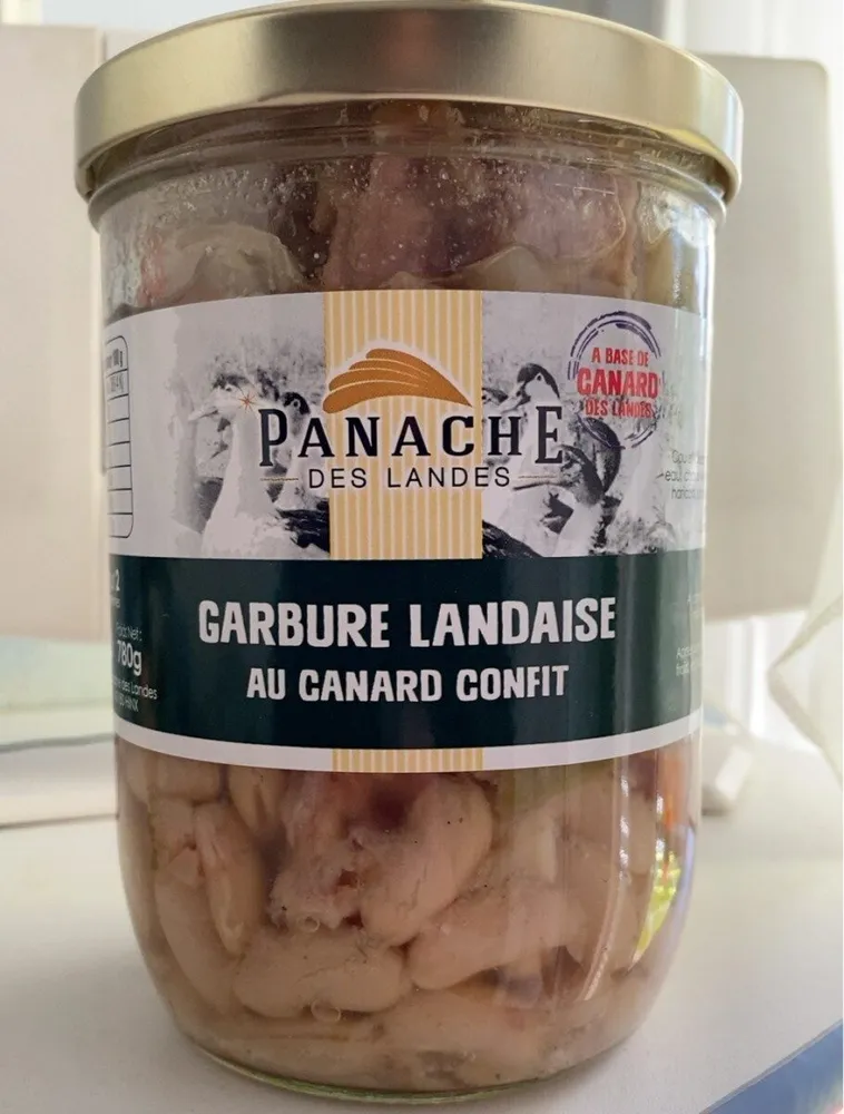 Garbure Landaise au canard confit
