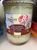 6 manchons de canard confit des landes