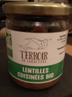 Lentilles cuisinées bio