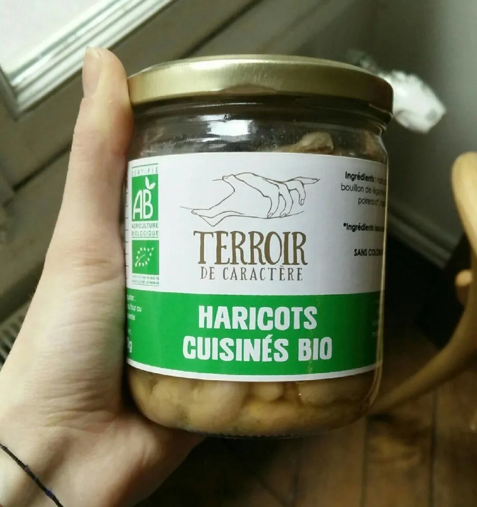 Haricots cuisinés bio