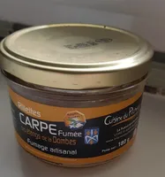 Rillettes carpes fumées des étangs de la Dombes