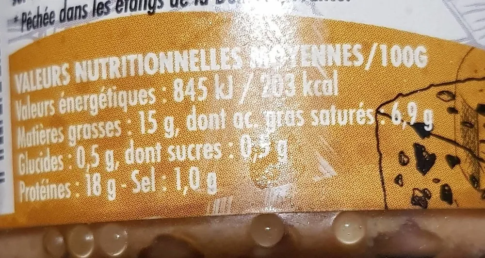 Rillettes carpe au bleu de bresse