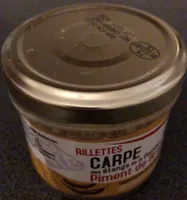 Rillettes Carpe des étangs de la dombe