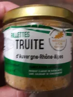 Rillettes truite d'Auvergne Rhône Alpes