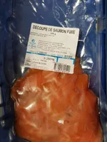 Découpe de saumon fumé