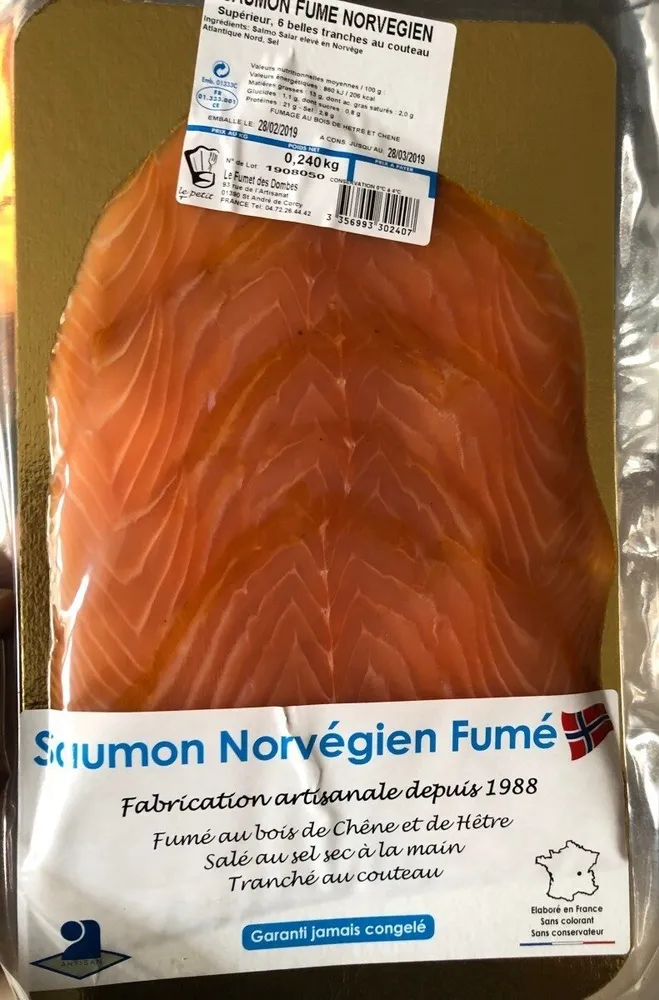 Saumon Norvégien Fumé