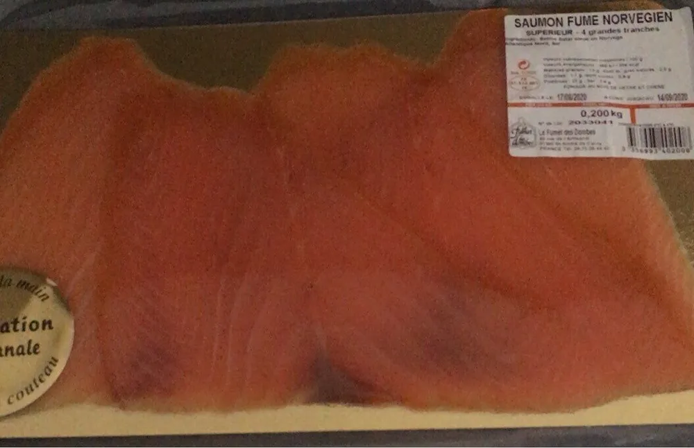 Saumon fume norvegien