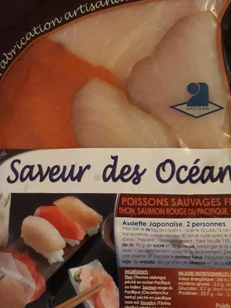 Poissons sauvages fumés