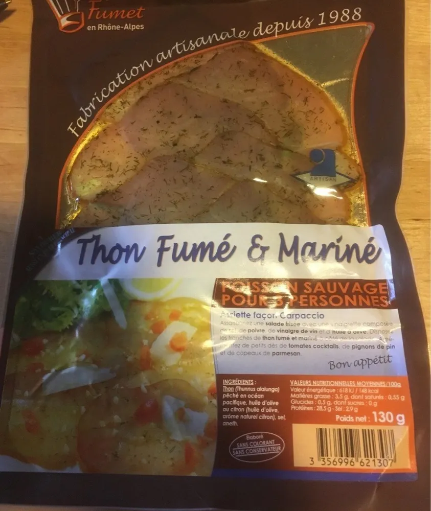 Thon fumé & mariné