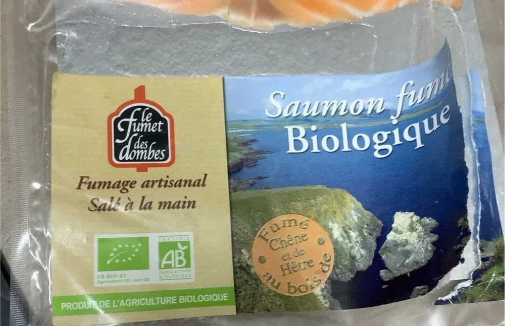 Saumon fumé biologique