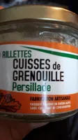 Rillettes Cuisses de Grenouilles persillade