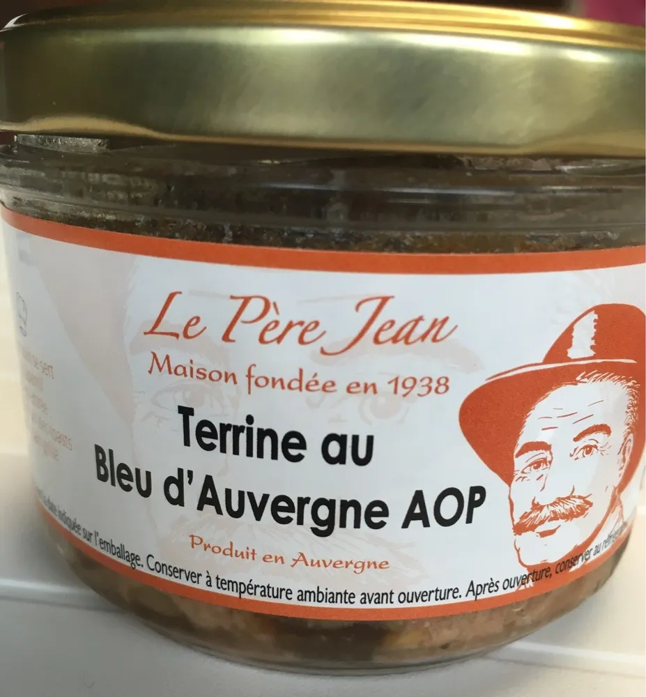 Terrine au bleu d'auvergne