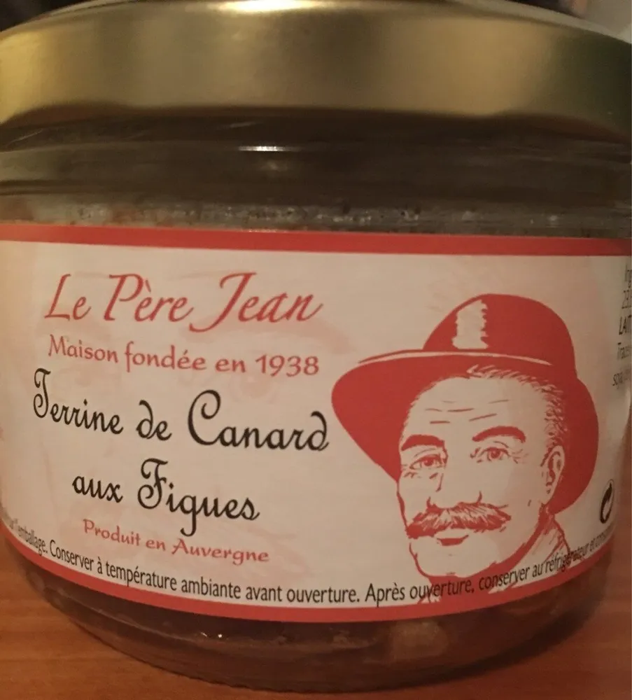 Terrine de canard aux figues