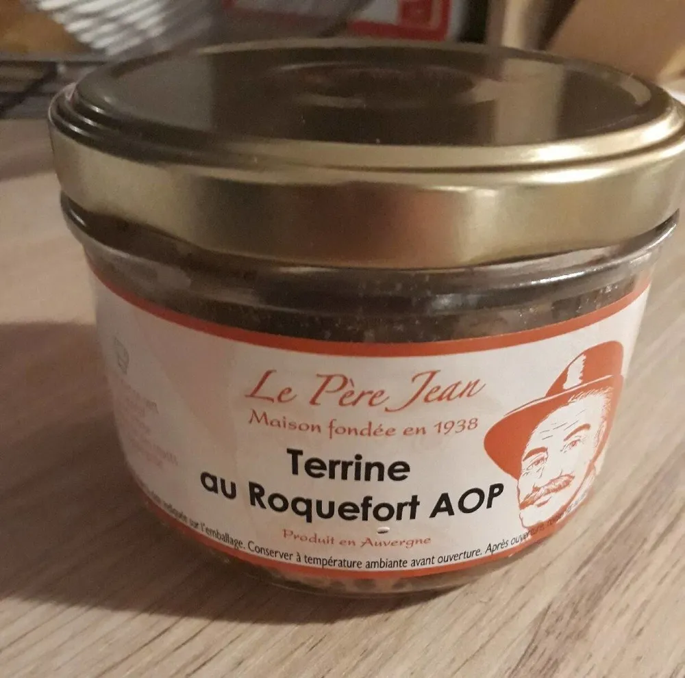Terrine au roquefort AOP