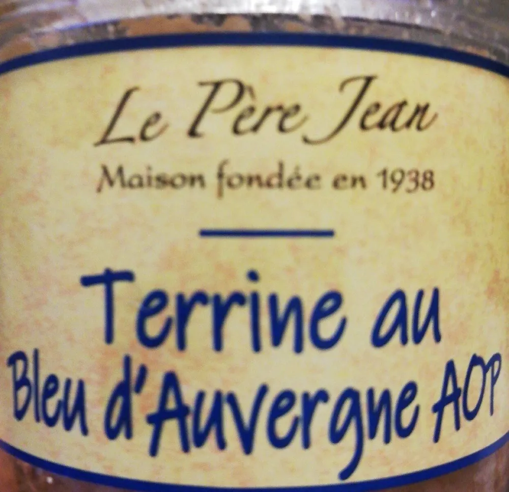 Terrine au bleu d'Auvergne AOP