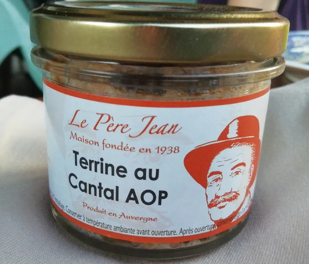 Terrine au cantal AOP