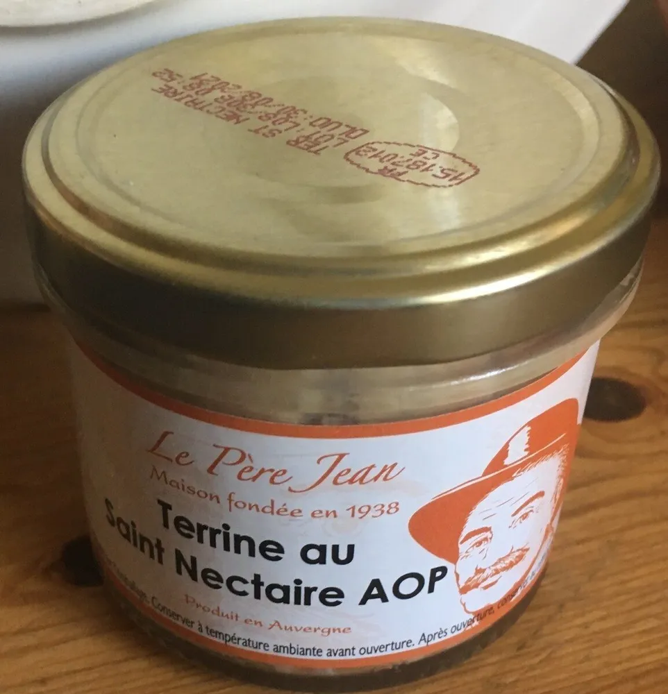 Terrine au Saint Nectaire AOP