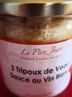 Tripoux auvergnat de veau sauce au vin blanc