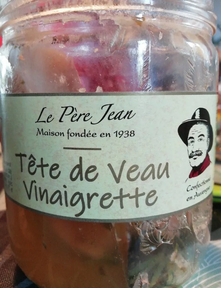 Tête de veau vinaigrette