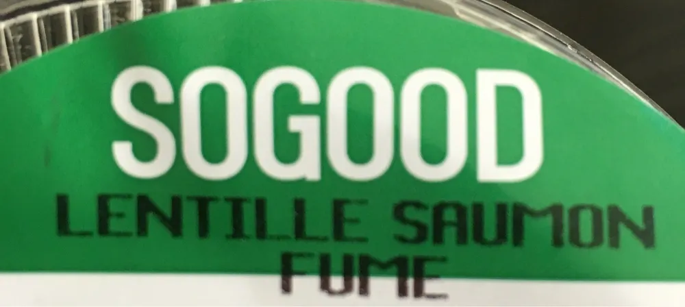 Lentille Saumon Fumé