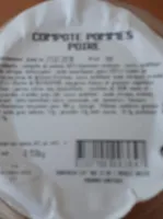 Compote pomme poire