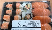 Sushi barquette animation