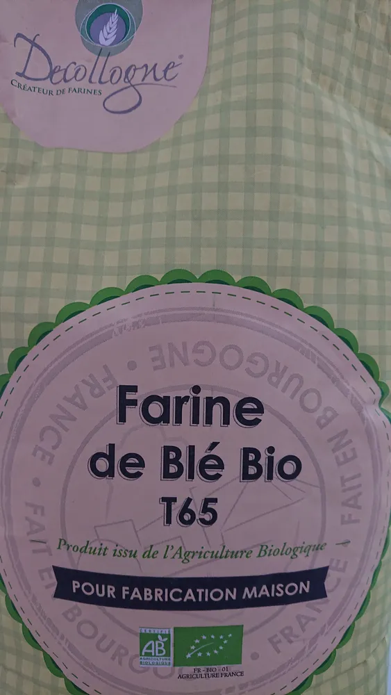 Farine de blé bio T65