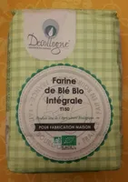 Farine de blé bio intégrale