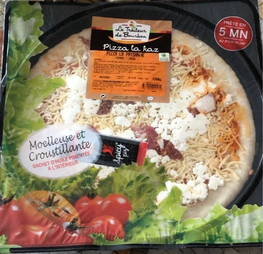 Pizza la paysanne