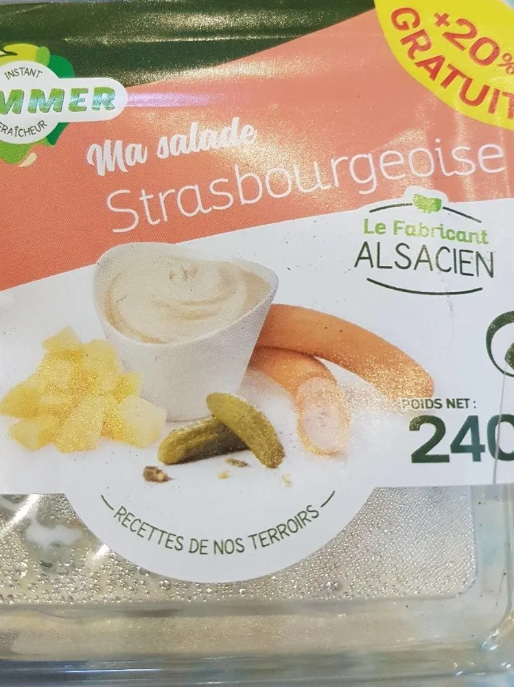 Salade strasbourgeoise
