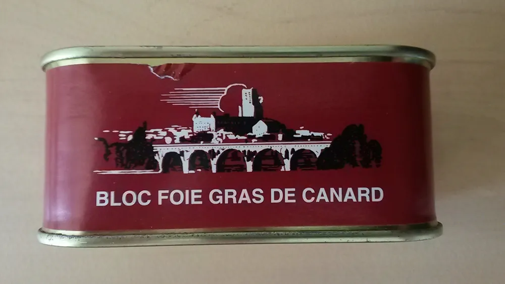 Bloc de foie gras de canard