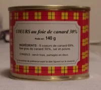 Coeur au foie de canard 30%