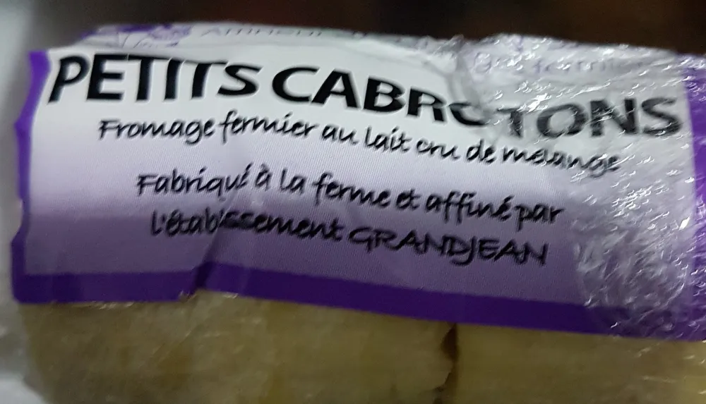 Fromage Petits Cabrotons