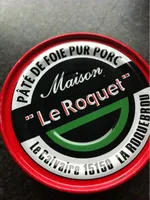 Le roquet, Pâté de foie pur porc, le pot de 130 gr