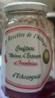 Confiture melon d’espagne et framboises
