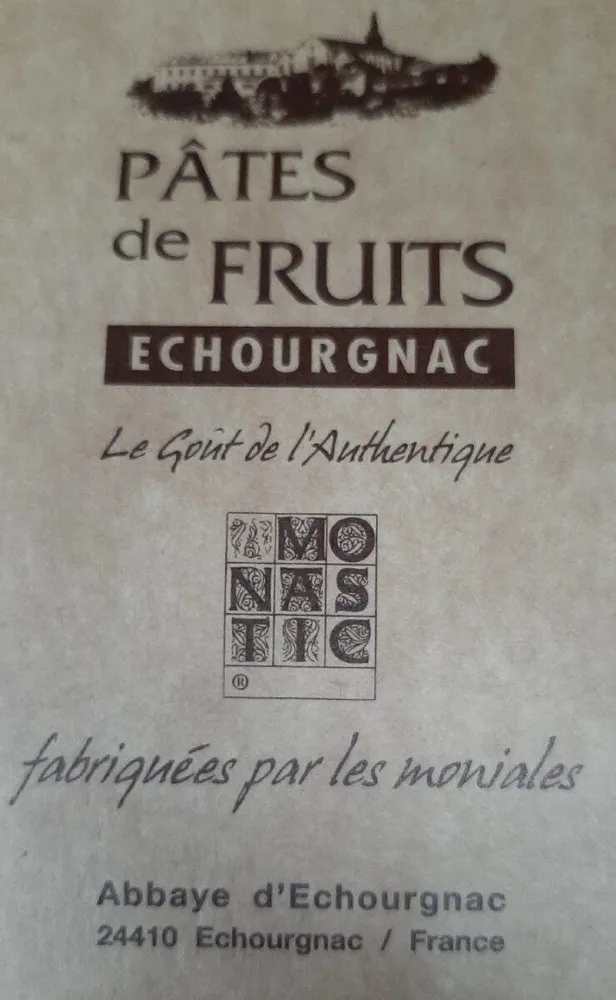 Pâtes de fruits Echourgnac