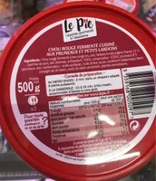 Chou rouge cuisiné