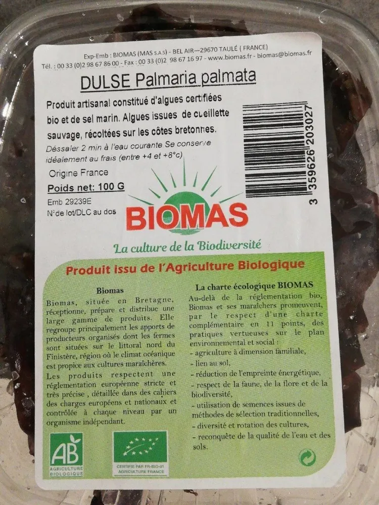 Algues DULSE