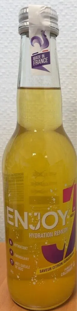 Enjoy hydratation remedy saveur citron/gingembre