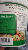 Bouillon granulé poule halal