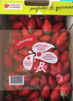 Ciflorette fraise de france 800g