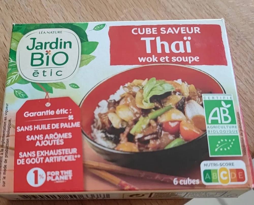 Cube saveur Thai wok et soupe