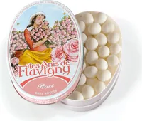 Boite ovale rose